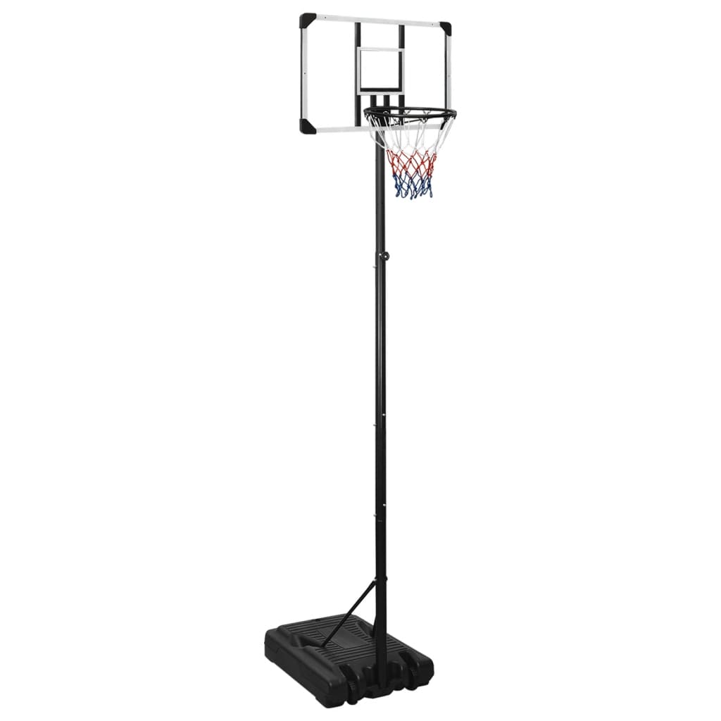 Vidaxl Basketball Standard 280-350 cm przezroczysty poliwęglanu