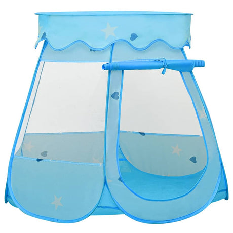 VidaXL Kinderspeeltent 102x102x82 cm blauw