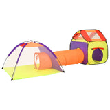 VidaXL Kinderspeeltent 338x123x111 cm meerkleurig