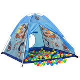 VidaXL Kinderspeeltent 120x120x90 cm blauw