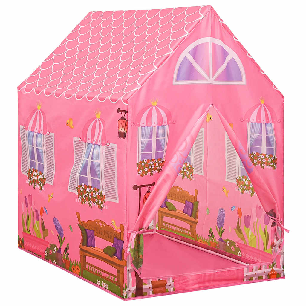 Vidaxl Children's Play Tent 69x94x104 cm rose