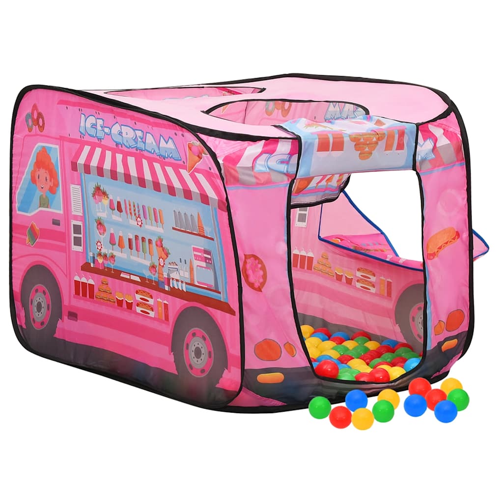 Vidaxl Children's Play Telt 70x112x70 cm rosa