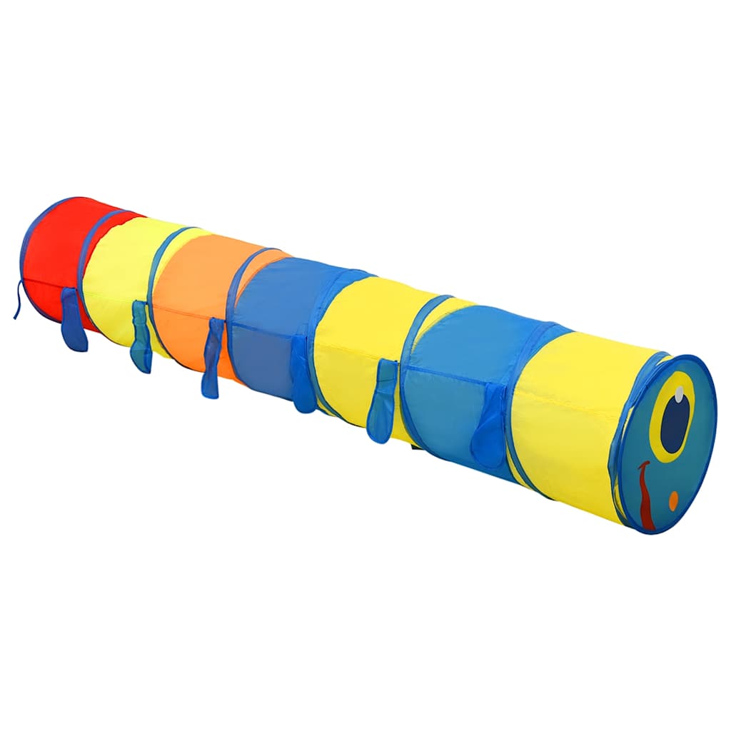 Túnel de juego infantil Vidaxl 245 cm de poliéster multicolor