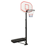 VidaXL Basketbalstandaard 258-363 cm polyetheen wit