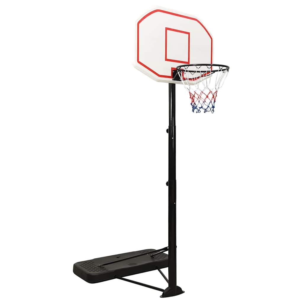 Vidaxl Basketball Standard 258-363 cm Polyetylenhvit