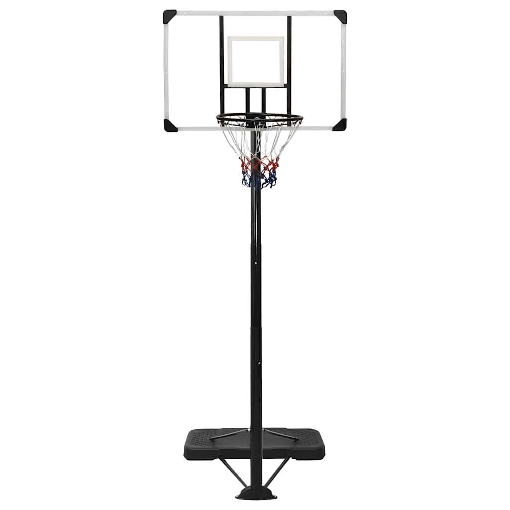 Vidaxl Basketball Standard 256-361 cm in policarbonato trasparente