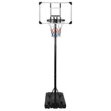 Vidaxl Basketball Standard 235-305 cm in policarbonato trasparente