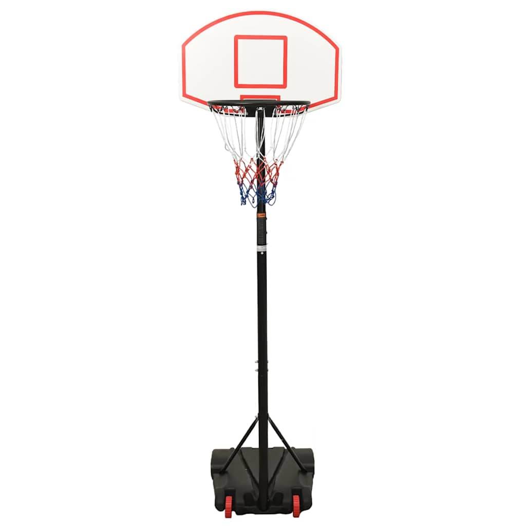 Vidaxl Basketball Standard 216-250 cm Polyethylone Wäiss