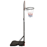 Vidaxl Basketball Standard 216-250 cm polietilene nero