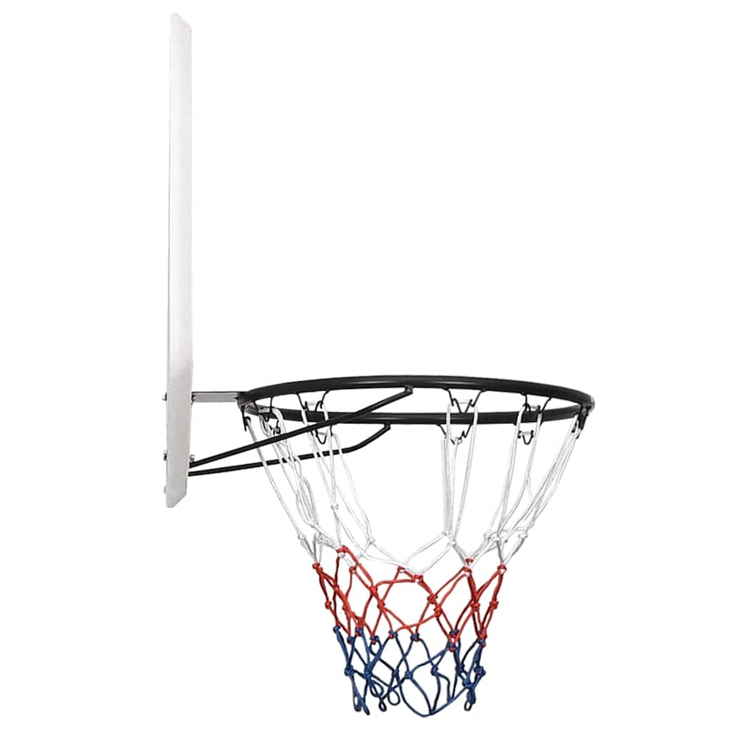 Vidaxl Basketball Board 90x60x2 cm polyethylenhvid