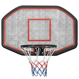 Vidaxl Basketball Board 109x71x3 cm Polyethylenschwarz