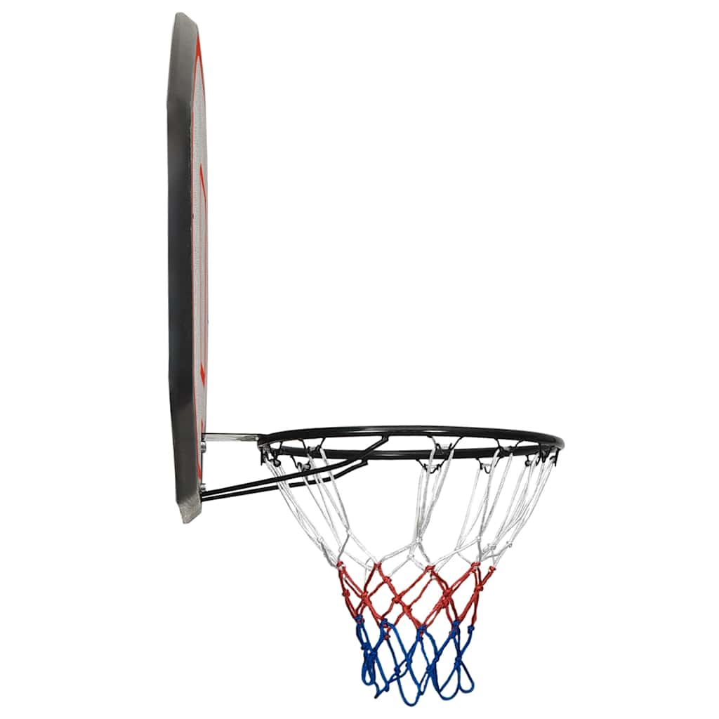 Vidaxl Basketball Board 109x71x3 cm Polyethylenschwarz