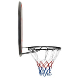 Vidaxl Basketball Board 109x71x3 cm Polyethylenschwarz