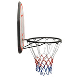 Vidaxl Basketball Board 90x60x2 cm polietilene nero