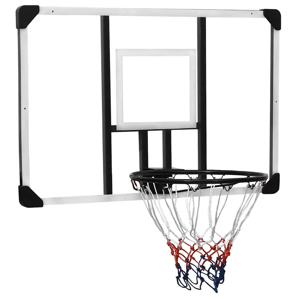 Vidaxl Basketball Board 106x69x3 cm polykarbonát průhledný