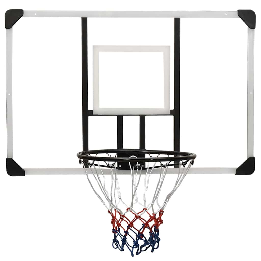 Bidaxl basketbräda 106x69x3 cm polykarbonat transparent