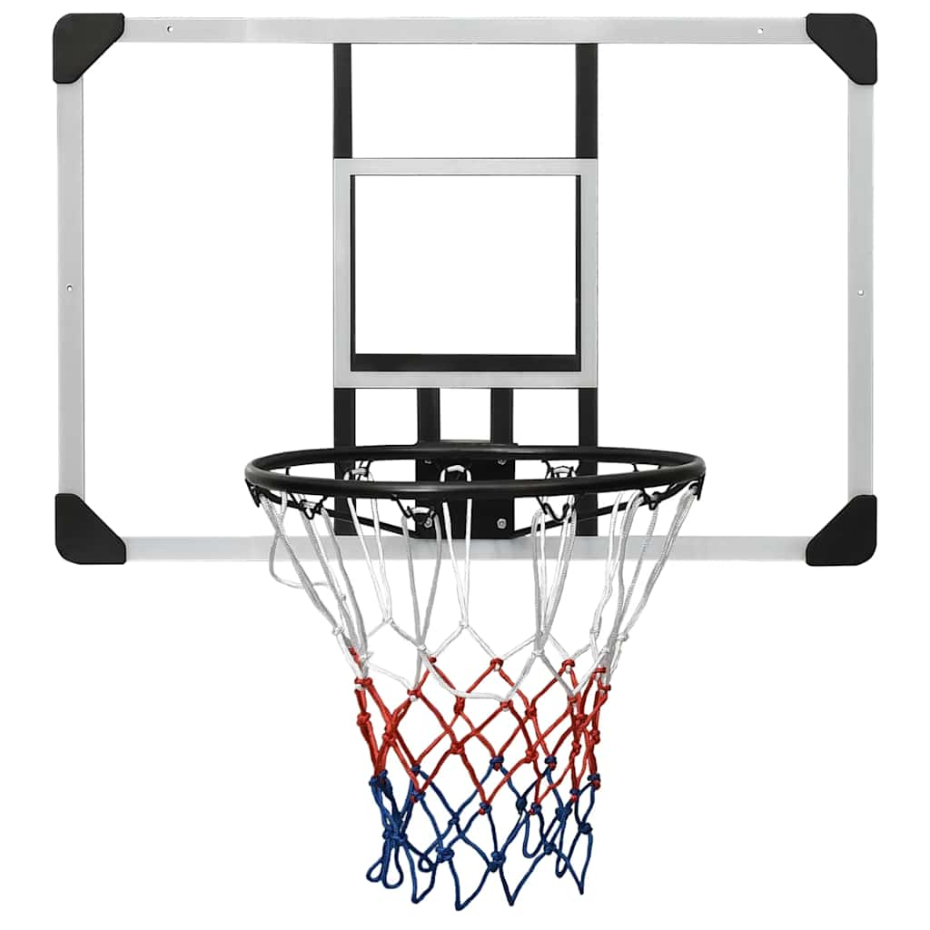 VidaXL Basketball board 90x60x2.5 cm Polycarbonate Transparent