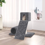 Vidaxl cat furniture with sisal scratching posts 59 cm dark gray