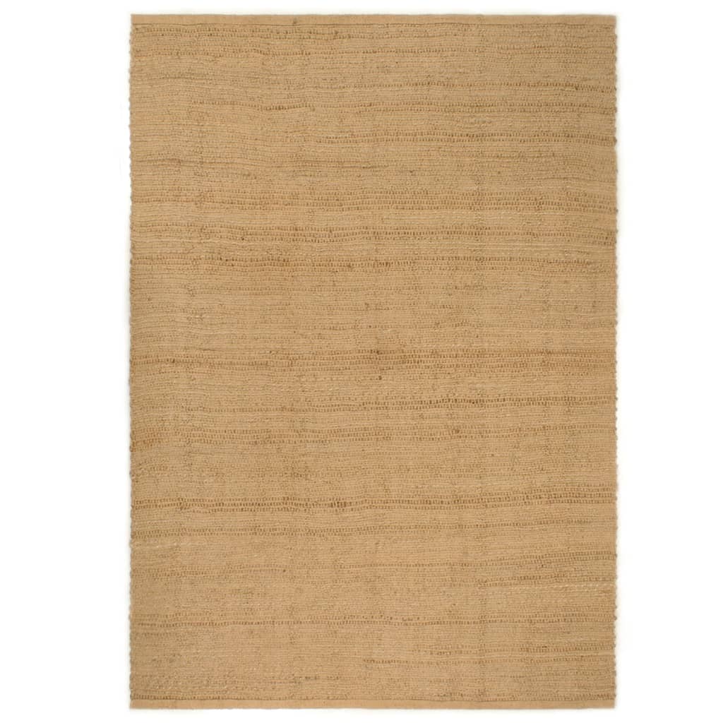 Vidaxl rug rechteckeg 160x230 cm Jute natierlech