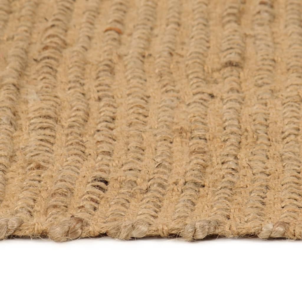 Vidaxl rug rechteckeg 160x230 cm Jute natierlech