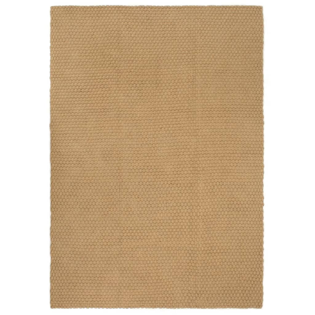 Vidaxl Teppich rechteckig 160x230 cm Jute Natural