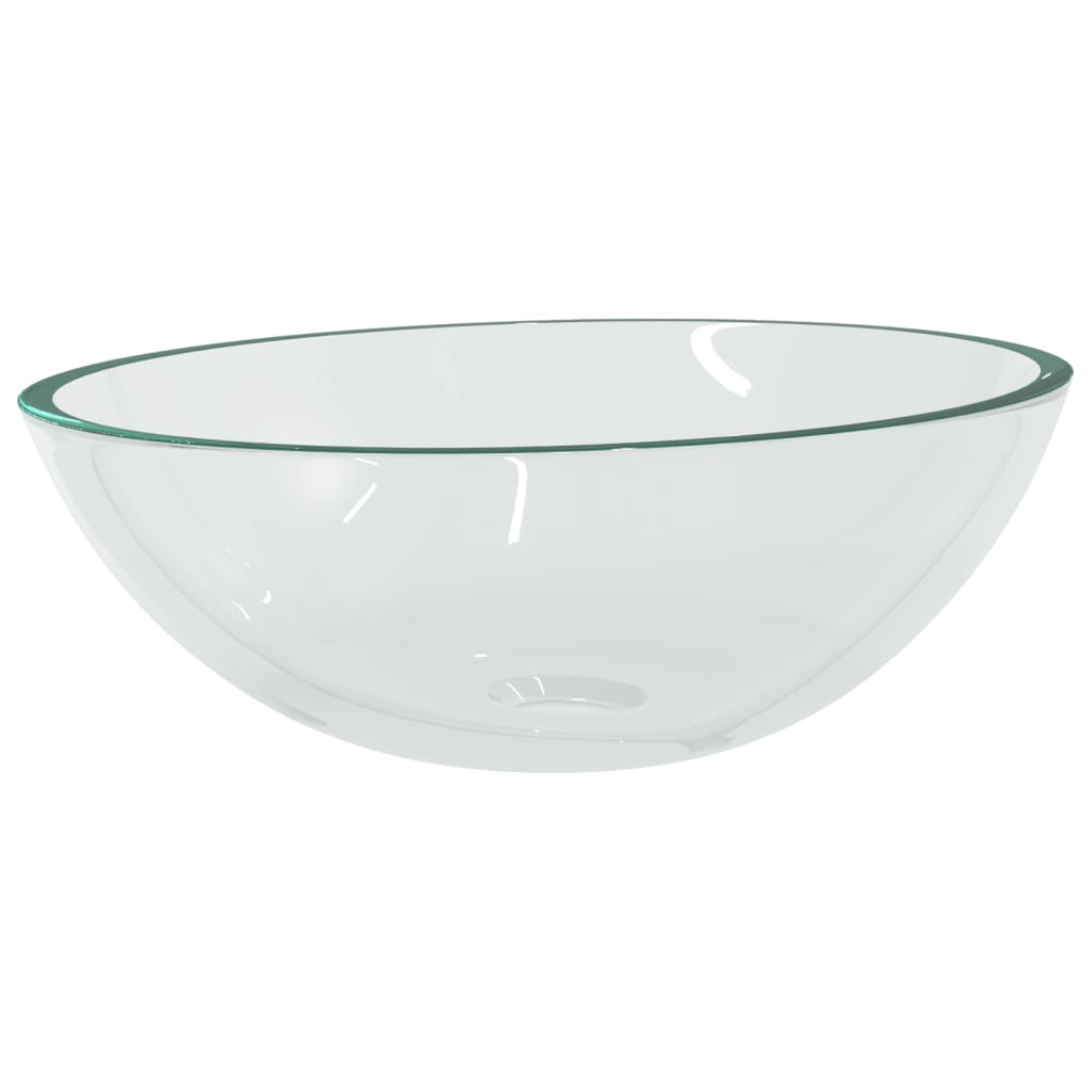 Vidaxl Washbasin 50x37x14 cm skla