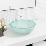 Vidaxl Washbasin 35x12 cm tempereret glas mat