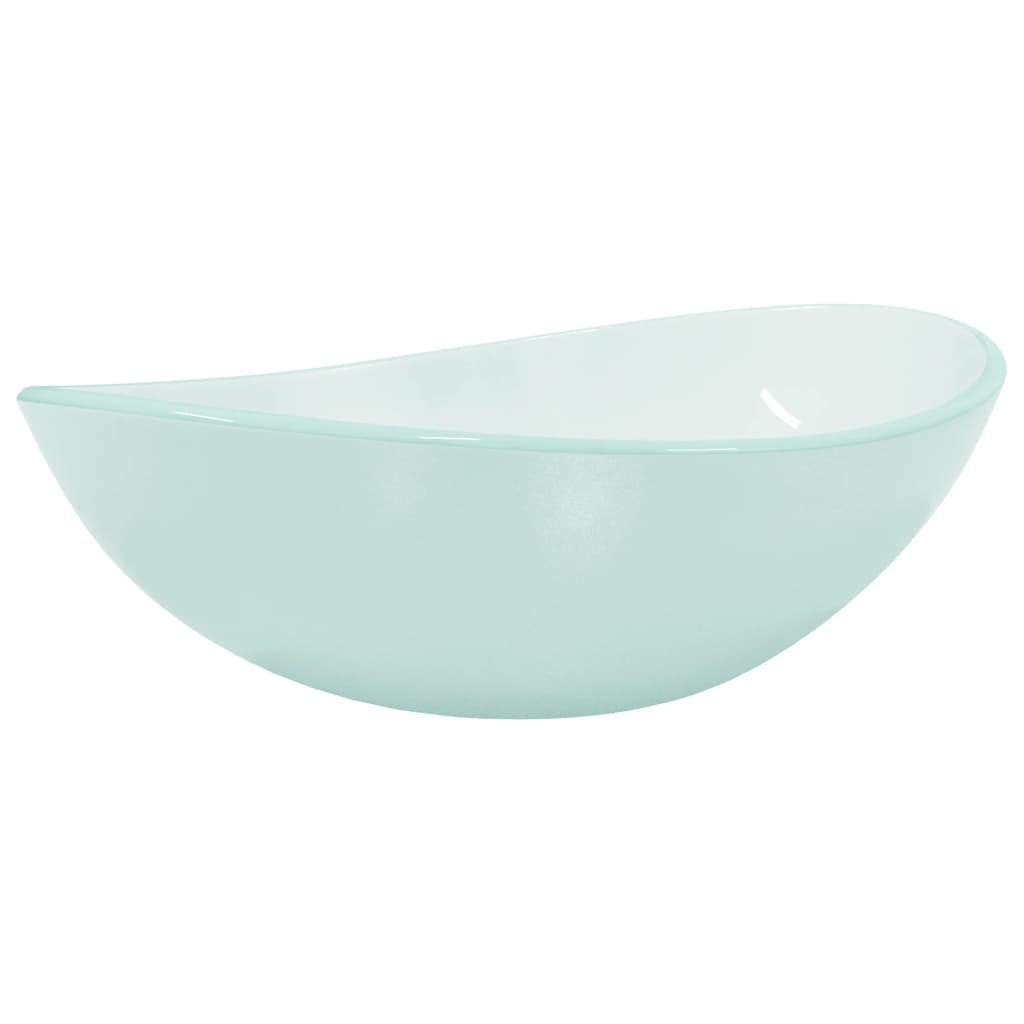 Vidaxl Washbasin 54.5x35x15,5 cm utrjeno steklo