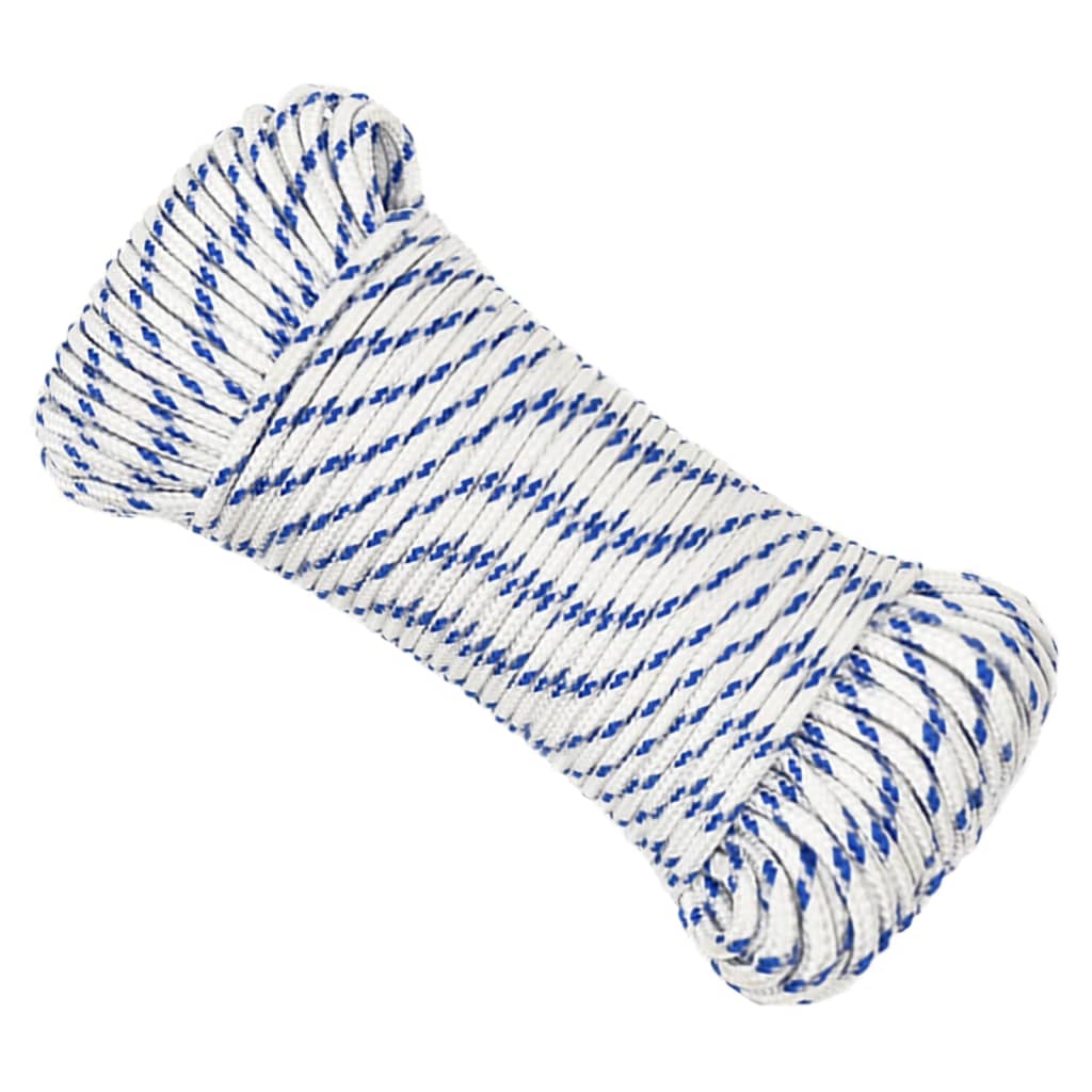 Vidaxl Boot rope 3 mm 100 m polypropylene white