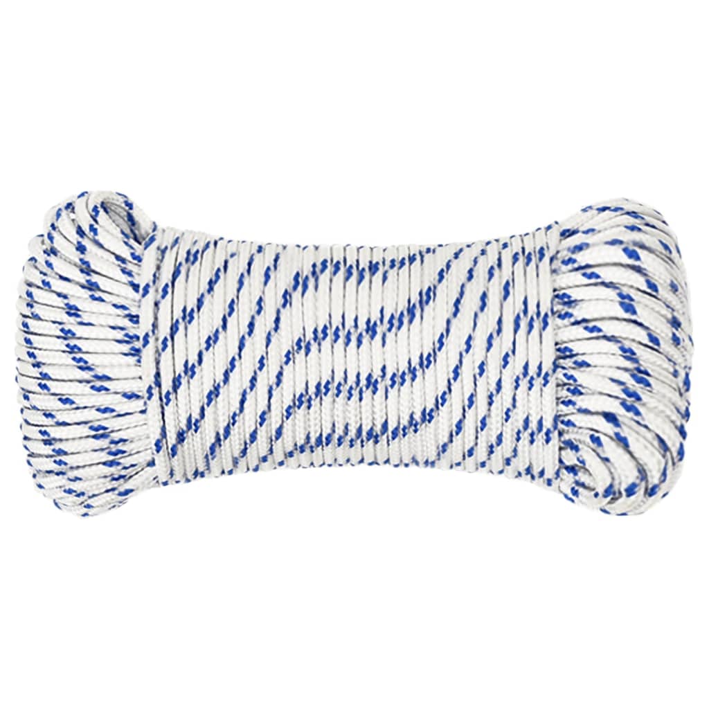 Vidaxl Boot Rope 4 mm 250 m polypropylenhvide