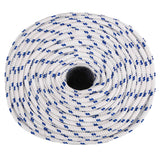 VIDAXL SCOOD ROPE 8 MM 50 M Polypropilene bianco