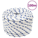 Vidaxl Boot Rope 14 mm 100 m polypropylenhvid