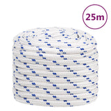 Vidaxl Boot Rope 20 mm 25 m polypropylenhvid