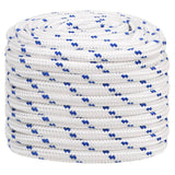 Vidaxl Boot Rope 20 mm 25 m polypropylenhvid