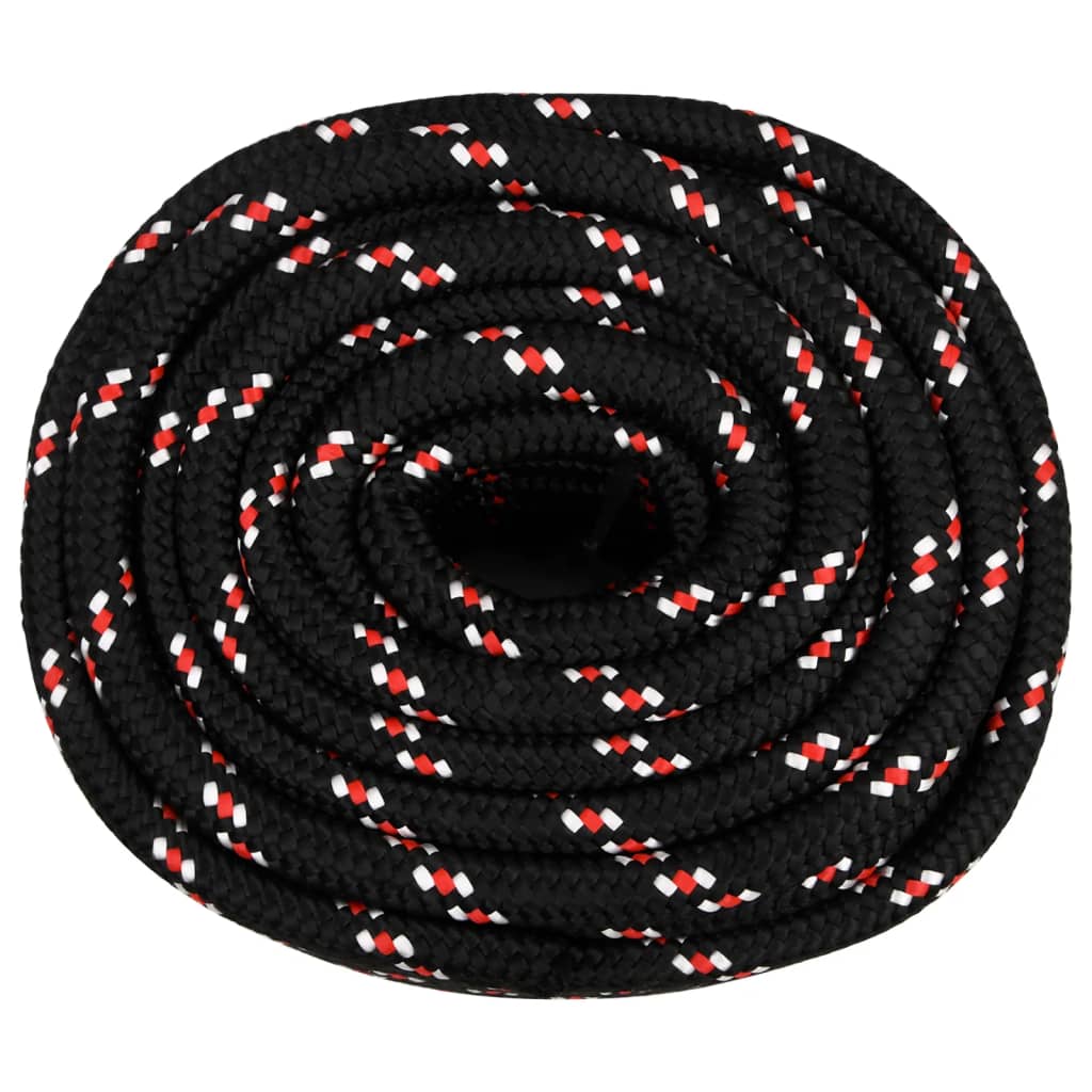 Vidaxl Boat Rope 20 mm 100 m polypropylenové černé