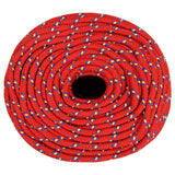 VidaXL Boottouw 8 mm 50 m polypropyleen rood