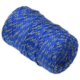 VidaXL Boottouw 2 mm 25 m polypropyleen blauw