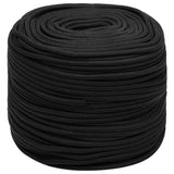 Vidaxl Boat Rope 6 mm 500 m polipropeno negro