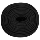 Vidaxl boat rope 6 mm 500 m polypropene black