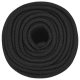 Vidaxl Boat Rope 14 mm 250 m polipropeno negro