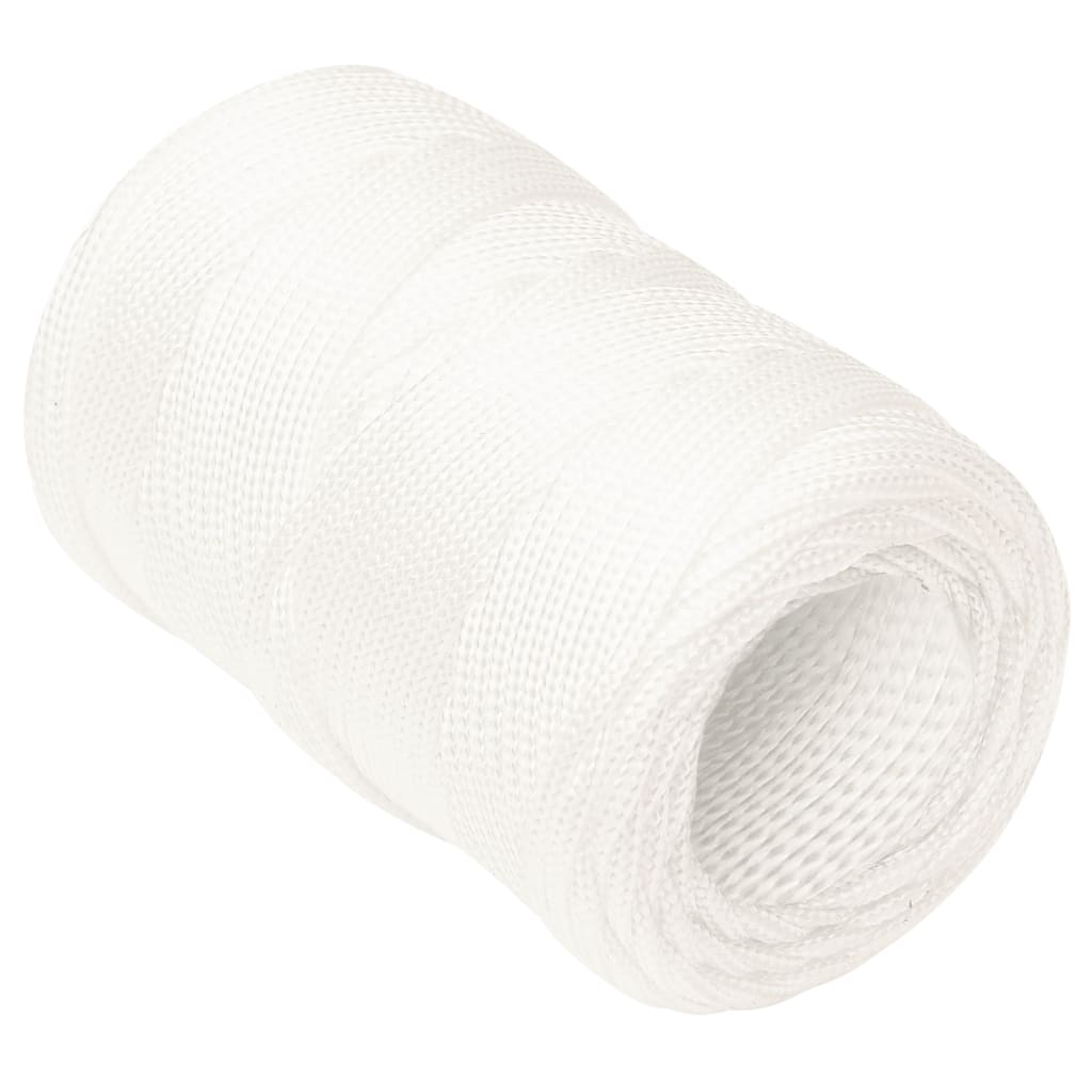 Vidaxl Boat Rope 2 mm 25 m polipropileno blanco completo