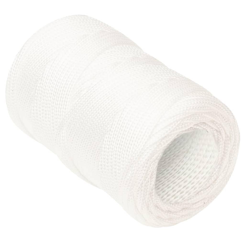 Vidaxl Boat Rope 2 mm 250 m polipropileno blanco completo