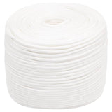 Vidaxl Boat Rope 6 mm 500 m polipropileno blanco completo