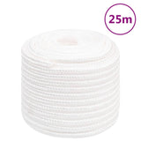 Vidaxl Boat Rope 16 mm 25 m polipropileno blanco completo