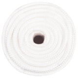 Vidaxl Boat Rope 18 mm 100 m Polipropileno Full White