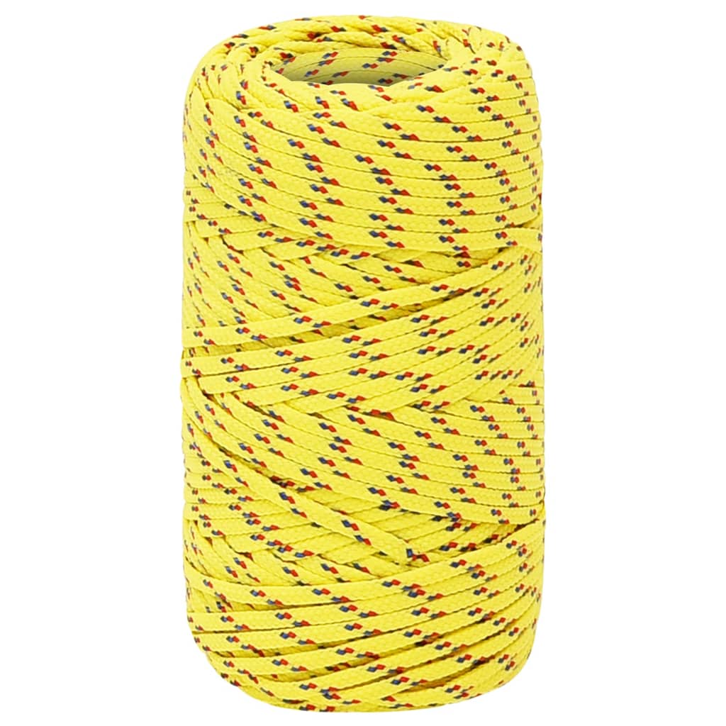 Vidaxl Boot Rope 2 m mm 25 m Polypropylen Giel