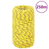 Vidaxl Boat Rope 2 mm 250 m polipropileno amarillo