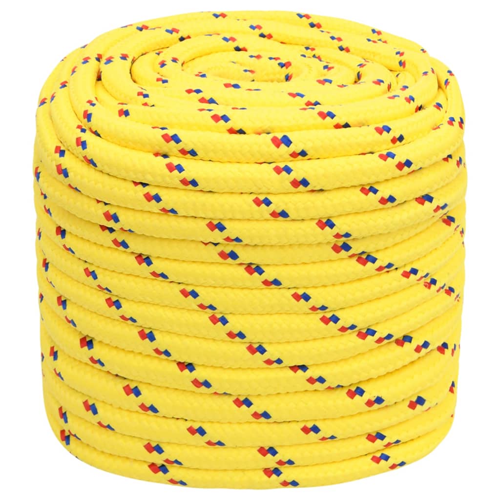 Vidaxl Boat Rope 16 mm 25 m polypropylen gul