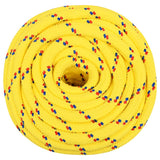 Vidaxl Boat Rope 16 mm 100 m polipropileno amarillo