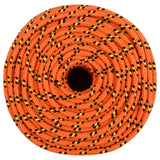 VidaXL Boottouw 6 mm 25 m polypropyleen oranje